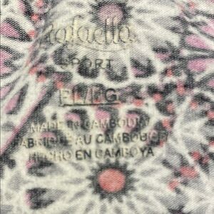 Rafaella Long Sleeve Top - Pink and Gray